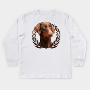 Doberman Pinscher - Dobermann Kids Long Sleeve T-Shirt